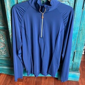 Lilly Pulitzer Purge!! Luxletic half zip pullover size XL!!!